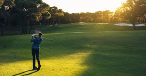 Golfing and sightseeing vacation